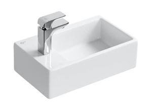 IDEAL STANDARD STRADA umývadielko na dosku 45 cm, s otvorom pre batériu, bez prepadu