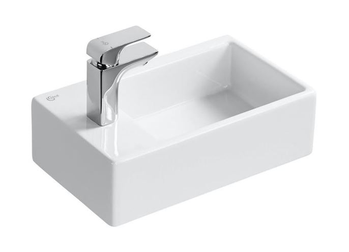 IDEAL STANDARD STRADA umývadlo na dosku 45 cm, s otvorom pre batériu, bez prepadu K081701 Obrázek - Hlavní obrázek