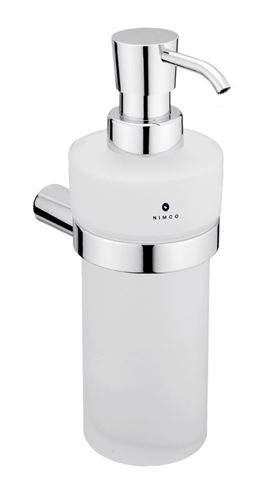 NIMCO BORMO dávkovač tekutého mydla 250 ml, nástenný, sklo, chróm BR 11031W-26 Obrázek - Hlavní obrázek