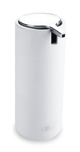 NIMCO OMI dávkovač tekutého mydla 175 ml, polyresín, chróm/biela OM 16031-05 Obrázek - Hlavní obrázek