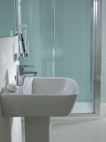 IDEAL STANDARD TEMPO umývadlo 60 cm, s otvorom pre batériu a prepadom T058401 Obrázek - fotka