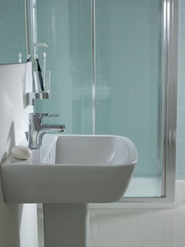 IDEAL STANDARD TEMPO umývadlo 60 cm, s otvorom pre batériu a prepadom T058401 Obrázek - fotka