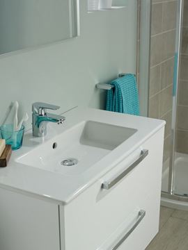 IDEAL STANDARD CONNECT TEMPO umývadlo 61 cm, s otvorom pre batériu a prepadom E066801 Obrázek - fotka