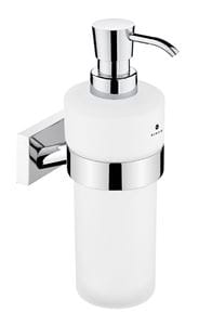 NIMCO KEIRA dávkovač tekutého mydla 250 ml, nástenný, sklo, chróm