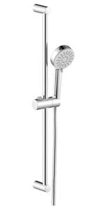 HANSA BASIC sprchová súprava 3-dielna, ručná sprcha pr. 90 mm, 3 prúdy, tyč, hadica, chróm