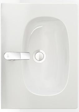 IDEAL STANDARD TESI umývadlo 62,5 cm, s otvorom pre batériu a prepadom T351001 Obrázek - fotka