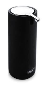 NIMCO OMI dávkovač tekutého mydla 175 ml, polyresín, chróm/čierna