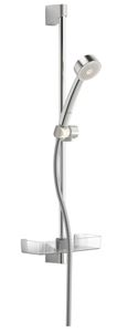 HANSA BASICJET sprchová súprava 4-dielna, ručná sprcha pr. 70 mm, tyč, hadica, mydelnička, chróm