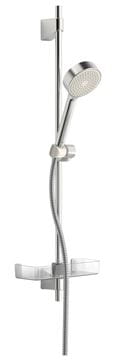 HANSA BASICJET sprchová súprava 4-dielna, ručná sprcha pr. 95 mm, tyč, hadica, mydelnička, chróm