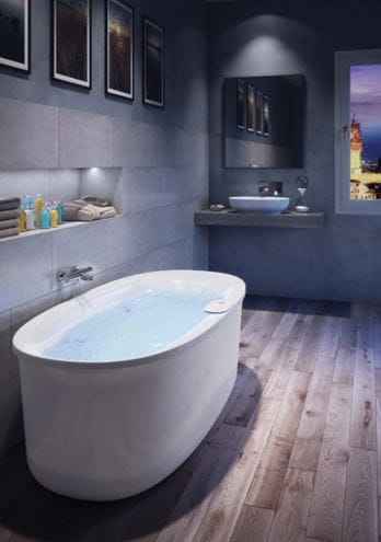 JACUZZI ARGA voľne stojaca vaňa 175x85 cm, hydromasážna, s nožičkami, akrylát ARG101C0118 Obrázek - fotka