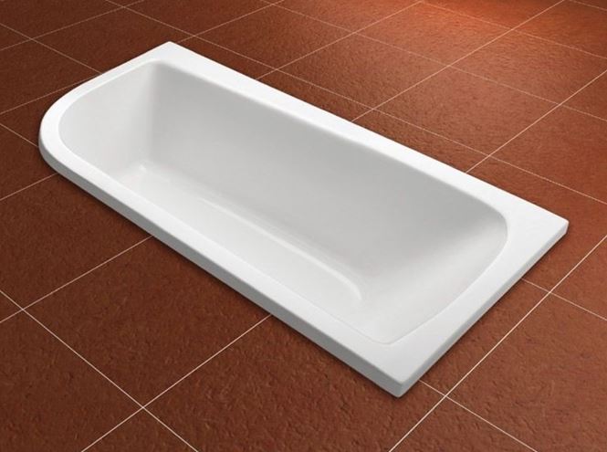 SANTECH OPTIMA rohová vaňa 169x75 cm, bez nožičiek, akrylát SAOPT169P Obrázek - fotka