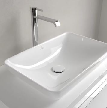 VILLEROY & BOCH VENTICELLO umývadlo 55 cm, s prepadom, CeramicPlus 411355R1 Obrázek - fotka
