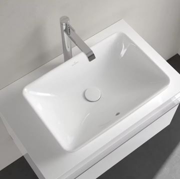 VILLEROY & BOCH VENTICELLO umývadlo 55 cm, s prepadom, CeramicPlus 411355R1 Obrázek - fotka