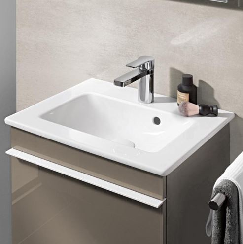 VILLEROY & BOCH VENTICELLO umývadlo 60 cm, s otvorom pre batériu a prepadom 41246001 Obrázek - fotka