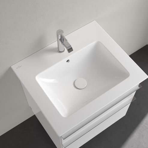 VILLEROY & BOCH VENTICELLO umývadlo 60 cm, s otvorom pre batériu a prepadom 41246001 Obrázek - fotka