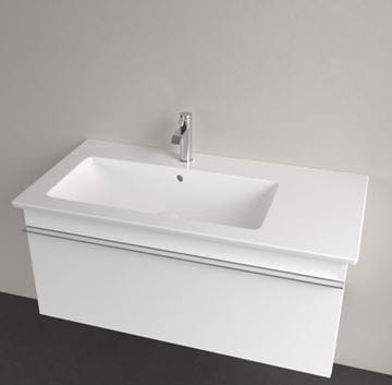 VILLEROY & BOCH VENTICELLO umývadlo 100 cm, s otvorom pre batériu a prepadom, CeramicPlus, alpská biela 4134L1R1 Obrázek - fotka