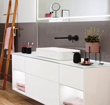 VILLEROY & BOCH FINION umývadlo na dosku 60 cm, bez prepadu, CeramicPlus, alpská biela 414361R1 Obrázek - fotka