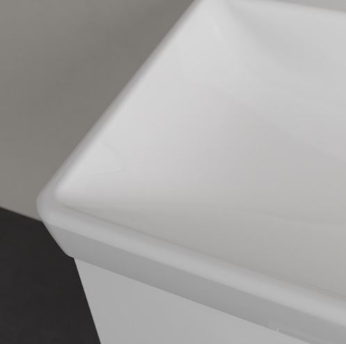 VILLEROY & BOCH AVENTO umývadlo 80 cm, s otvorom pre batériu a prepadom, CeramicPlus, alpská biela 415680R1 Obrázek - fotka