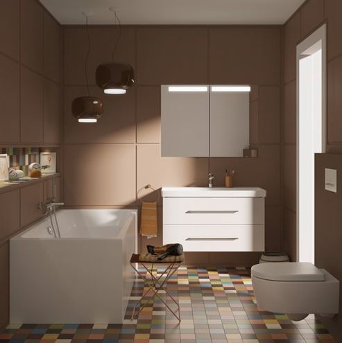 VILLEROY & BOCH AVENTO umývadlo 100 cm, s otvorom pre batériu a prepadom, alpská biela 4156A501 Obrázek - fotka