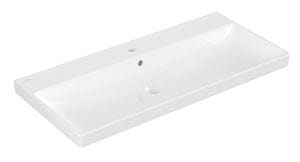 VILLEROY & BOCH AVENTO umývadlo 100 cm, s otvorom pre batériu a prepadom, alpská biela