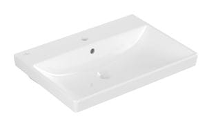 VILLEROY & BOCH AVENTO umývadlo 65 cm, s otvorom pre batériu a prepadom, alpská biela