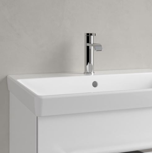 VILLEROY & BOCH AVENTO umývadlo 65 cm, s otvorom pre batériu a prepadom, alpská biela 41586501 Obrázek - fotka