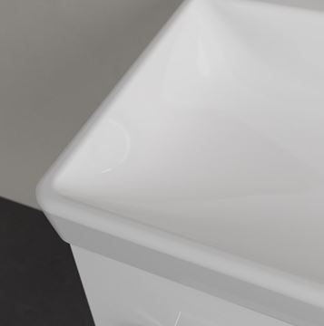 VILLEROY & BOCH AVENTO umývadlo 65 cm, s otvorom pre batériu a prepadom, alpská biela 41586501 Obrázek - fotka