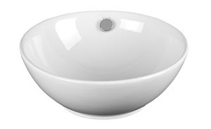 VITRA GEO umyvadlová mísa 43 cm, s přepadem, VitrAhygiene