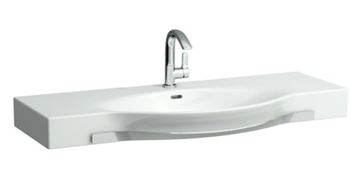 LAUFEN PALACE umývadlo 120 cm, s otvorom pre batériu a prepadom, s držiakom na uterák