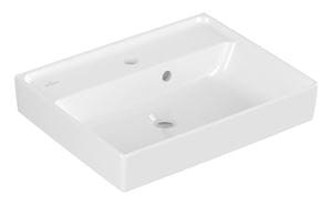 VILLEROY & BOCH COLLARO umývadlo 50 cm, s otvorom pre batériu a prepadom, alpská biela