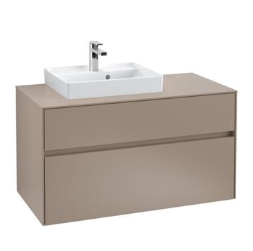 VILLEROY & BOCH COLLARO umývadlo 50 cm, s otvorom pre batériu a prepadom, CeramicPlus, brúsené, alpská biela 43345GR1 Obrázek - fotka