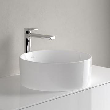 VILLEROY & BOCH COLLARO umývadlová misa 40 cm, bez prepadu, CeramicPlus, alpská biela 4A1840R1 Obrázek - fotka