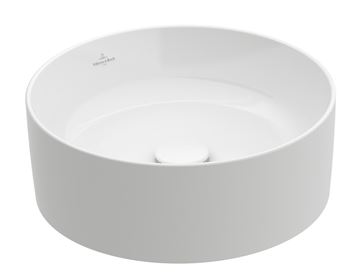 VILLEROY & BOCH COLLARO umývadlová misa 40 cm, bez prepadu, CeramicPlus, alpská biela
