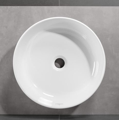 VILLEROY & BOCH COLLARO umývadlová misa 40 cm, bez prepadu, alpská biela 4A184001 Obrázek - fotka