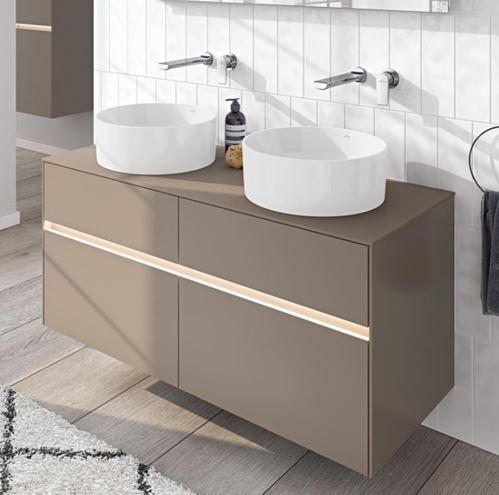 VILLEROY & BOCH COLLARO umývadlová misa 40 cm, bez prepadu, alpská biela 4A184001 Obrázek - fotka