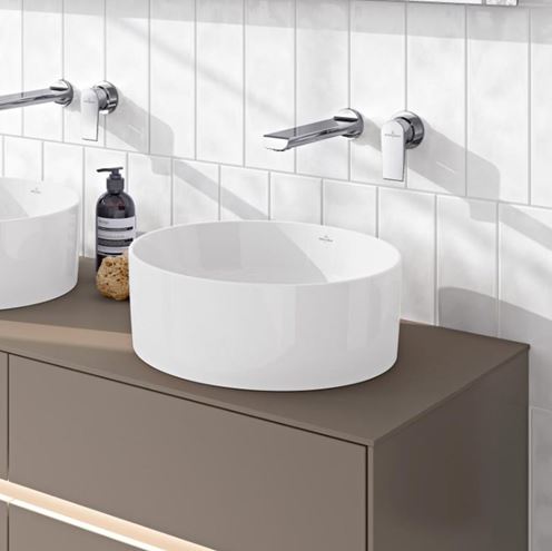 VILLEROY & BOCH COLLARO umývadlová misa 40 cm, bez prepadu, alpská biela 4A184001 Obrázek - fotka