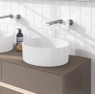 VILLEROY & BOCH COLLARO umývadlová misa 40 cm, bez prepadu, alpská biela 4A184001 Obrázek - fotka