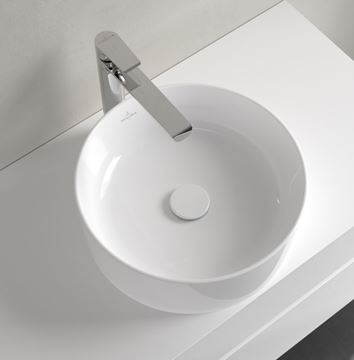 VILLEROY & BOCH COLLARO umývadlová misa 40 cm, bez prepadu, alpská biela 4A184001 Obrázek - fotka