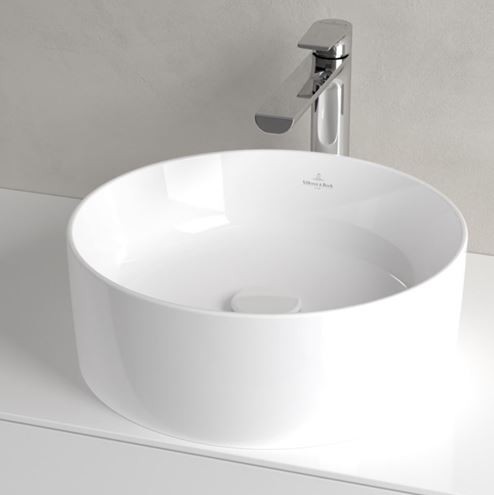 VILLEROY & BOCH COLLARO umývadlová misa 40 cm, bez prepadu, alpská biela 4A184001 Obrázek - fotka