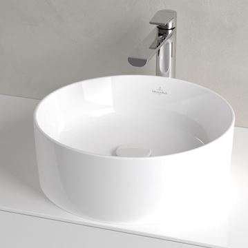 VILLEROY & BOCH COLLARO umývadlová misa 40 cm, bez prepadu, alpská biela 4A184001 Obrázek - fotka