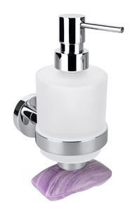 BEMETA OMEGA dávkovač tekutého mydla 200 ml, s magnetickou mydlenkou, nástenný, chróm