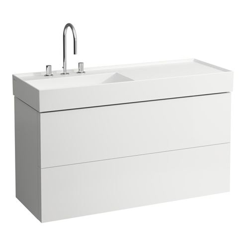 KARTELL BY LAUFEN umývadlo 120 cm, s otvorom pre batériu, bez prepadu H8133320001111 Obrázek - fotka