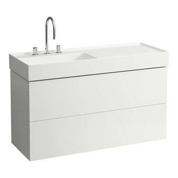 KARTELL BY LAUFEN umývadlo 120 cm, s otvorom pre batériu, bez prepadu H8133320001111 Obrázek - fotka