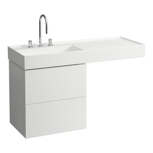 KARTELL BY LAUFEN umývadlo 120 cm, s otvorom pre batériu, bez prepadu H8133320001111 Obrázek - fotka