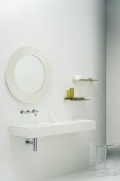 KARTELL BY LAUFEN umývadlo 120 cm, s otvorom pre batériu, bez prepadu, LCC H8133324001111 Obrázek - fotka