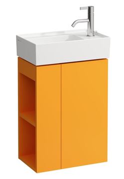 KARTELL BY LAUFEN umývadielko 46 cm, s otvorom pre batériu vpravo, bez prepadu, LCC H8153344001111 Obrázek - fotka