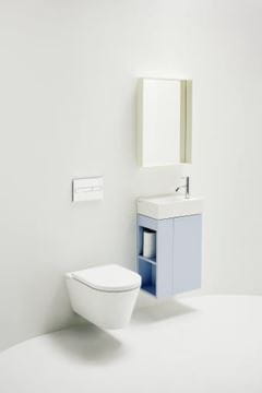 KARTELL BY LAUFEN umývadielko 46 cm, s otvorom pre batériu vpravo, bez prepadu, LCC H8153344001111 Obrázek - fotka