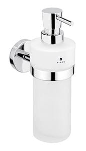 NIMCO UNIX dávkovač tekutého mydla 250 ml, nástenný, sklo, chróm