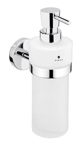 NIMCO UNIX dávkovač tekutého mydla 250 ml, nástenný, sklo, chróm UN 13031W-T-26 Obrázek - Hlavní obrázek