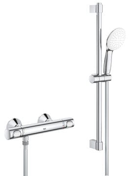 GROHE GROHTHERM 500 sprchový set s termostatickou batériou, ručná sprcha, tyč, hadica, chróm